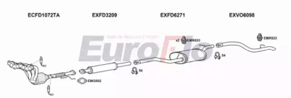 Система выпуска ОГ EuroFlo VOC3018 4001